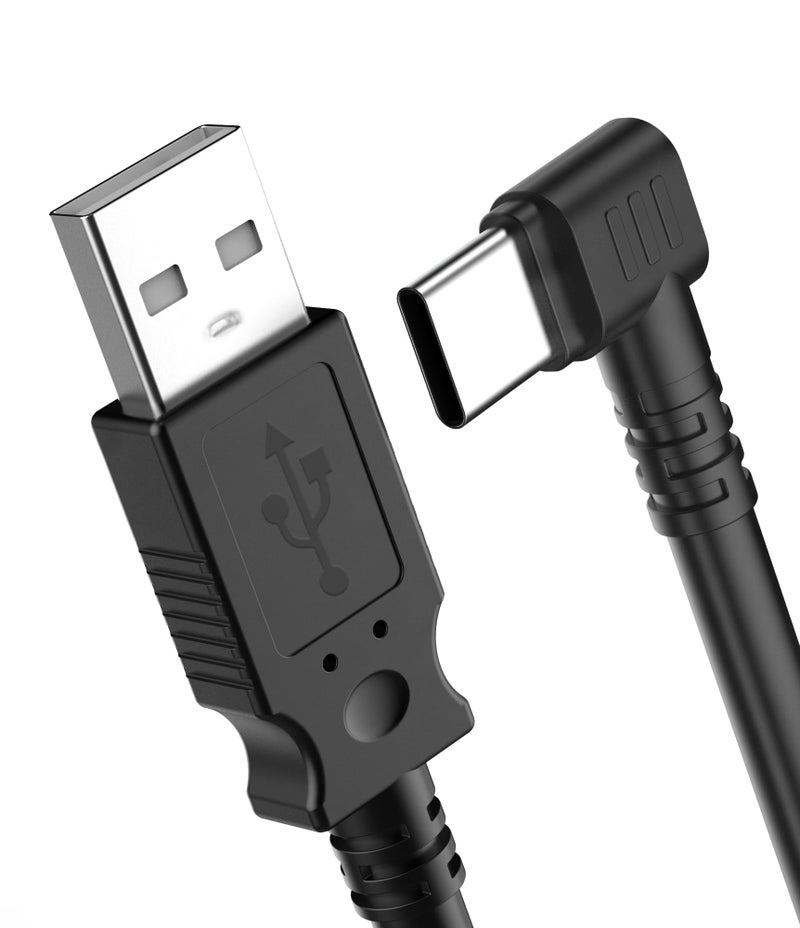 Pixelman Dash Cam Power Cord,(9.8Ft Type-C) Dash Cam Charging Cable with Magnetic Ring,Mirror Dash Cam Power Adapter Wire,Car Drive Recorder Power Cord,Dash Camera USB-C Charger Cable - Image 1